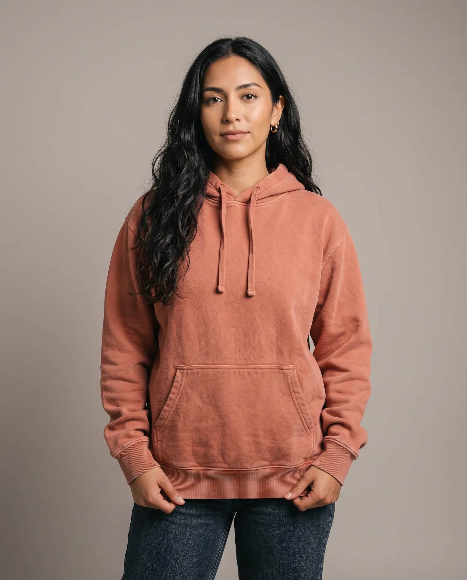 Overflow Hoodie in Faded Clay