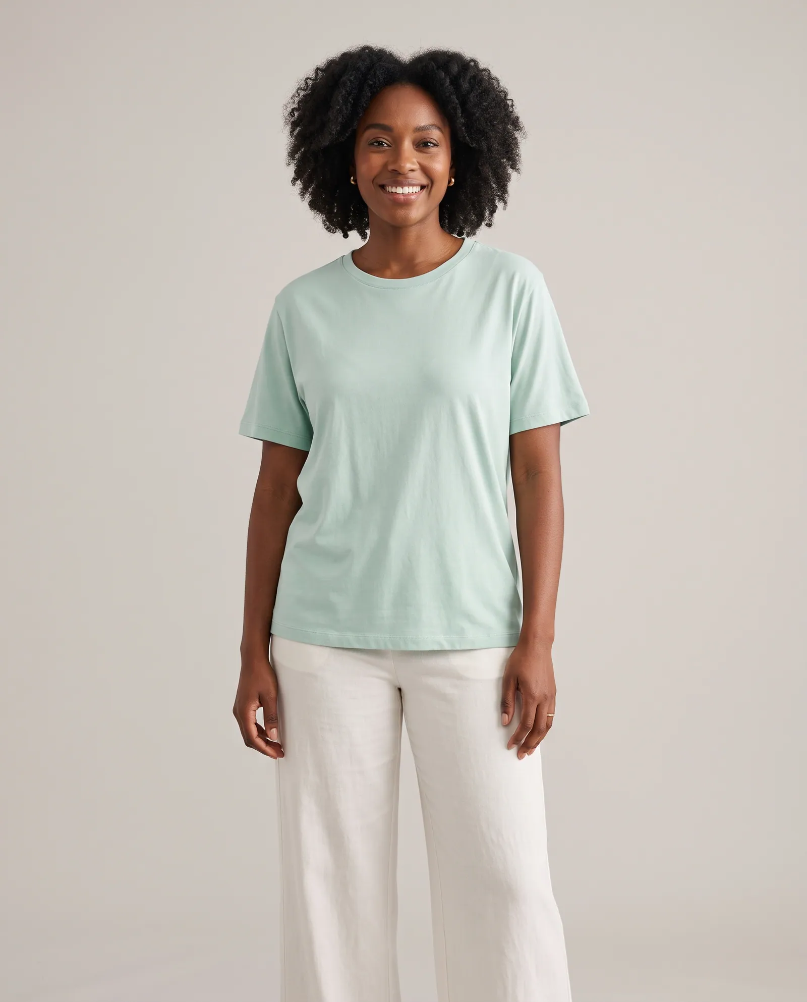Still Waters Tee in Seafoam