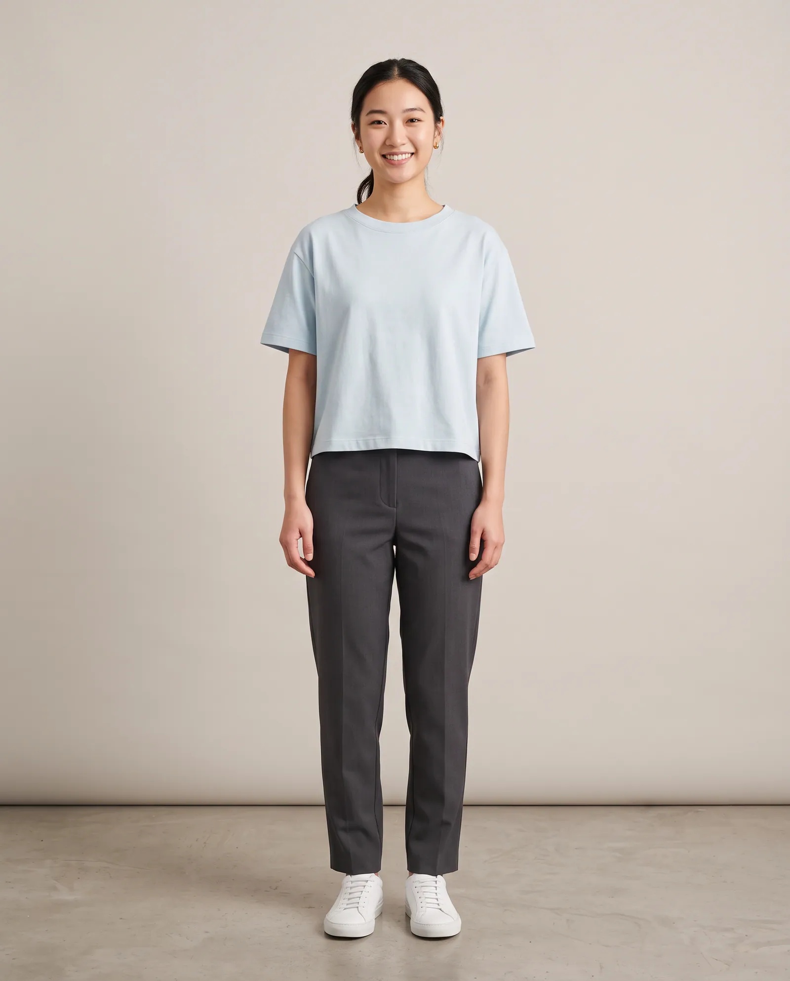 Wellspring Boxy Tee in Glacier